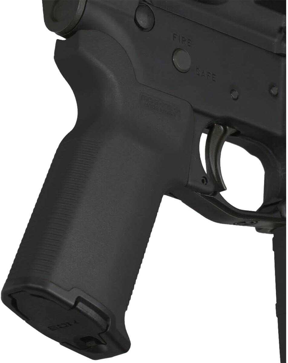 Magpul Mag532-Black MOE K2+ Pistol Grip Textured Rubber Overmolded Polymer Black