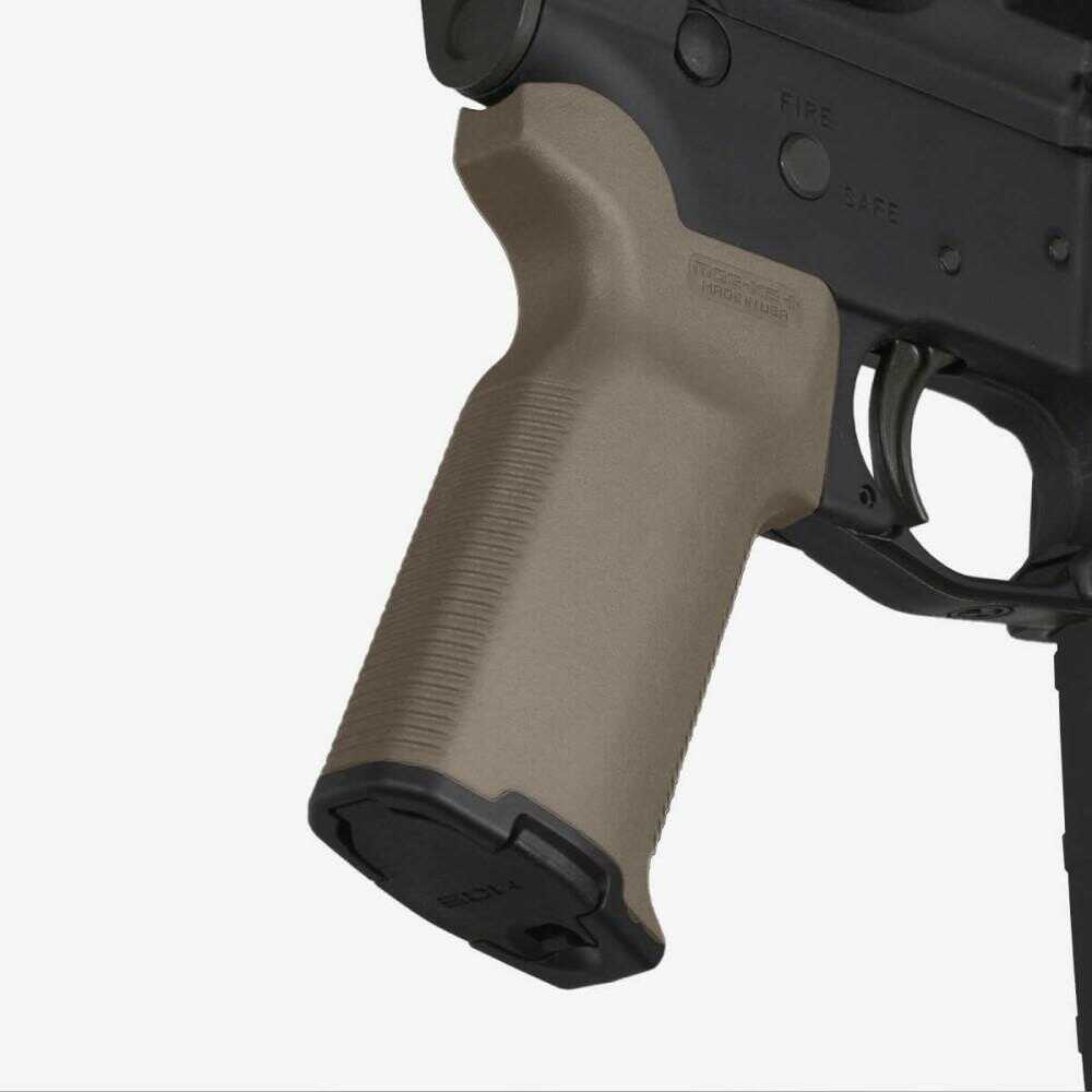 Magpul Mag532-FDE MOE K2+ Pistol Grip Textured Rubber Overmolded Polymer Flat Dark Earth