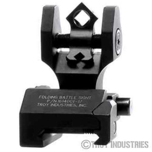 AR-15 Troy DoaRFBT00 Doa Rear FLD Sight Black