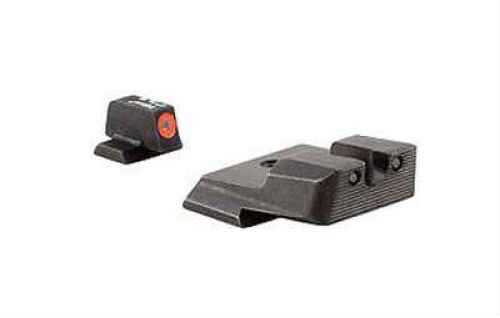 Trijicon SA137O HD NS S&W M&P SD9/40 VE F/R Green Tritium Orange Front Outline