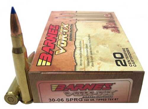 30-06 Springfield 168 Grain Ballistic Tip 20 Rounds Barnes Ammunition