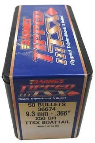 Barnes 9.3 Caliber .366 Diameter 250 Grain TTSX Boat Tail 50 Count