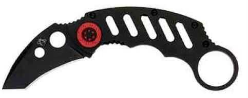 Mantis Knives Cinq 2 Fine Edge Folding Knife Black