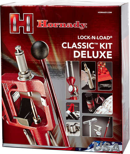 Hornady 085010 Lock-N-Load Reloading Press Kit Cast Iron/Hard Plastic