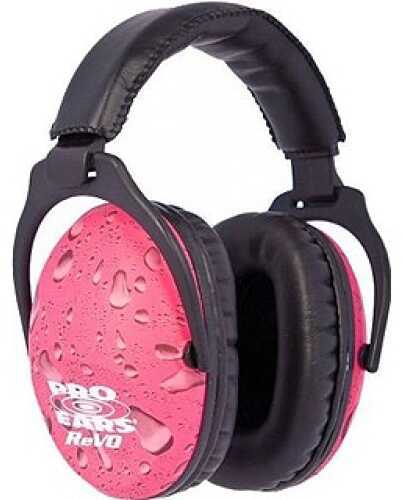 Cass Creek Pe26UY016 ReVo Earmuff Pink Rain