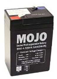 Mojo HW1013 UB645 Rechargeable Battery 6V Sealed Lead-acid Power Pack