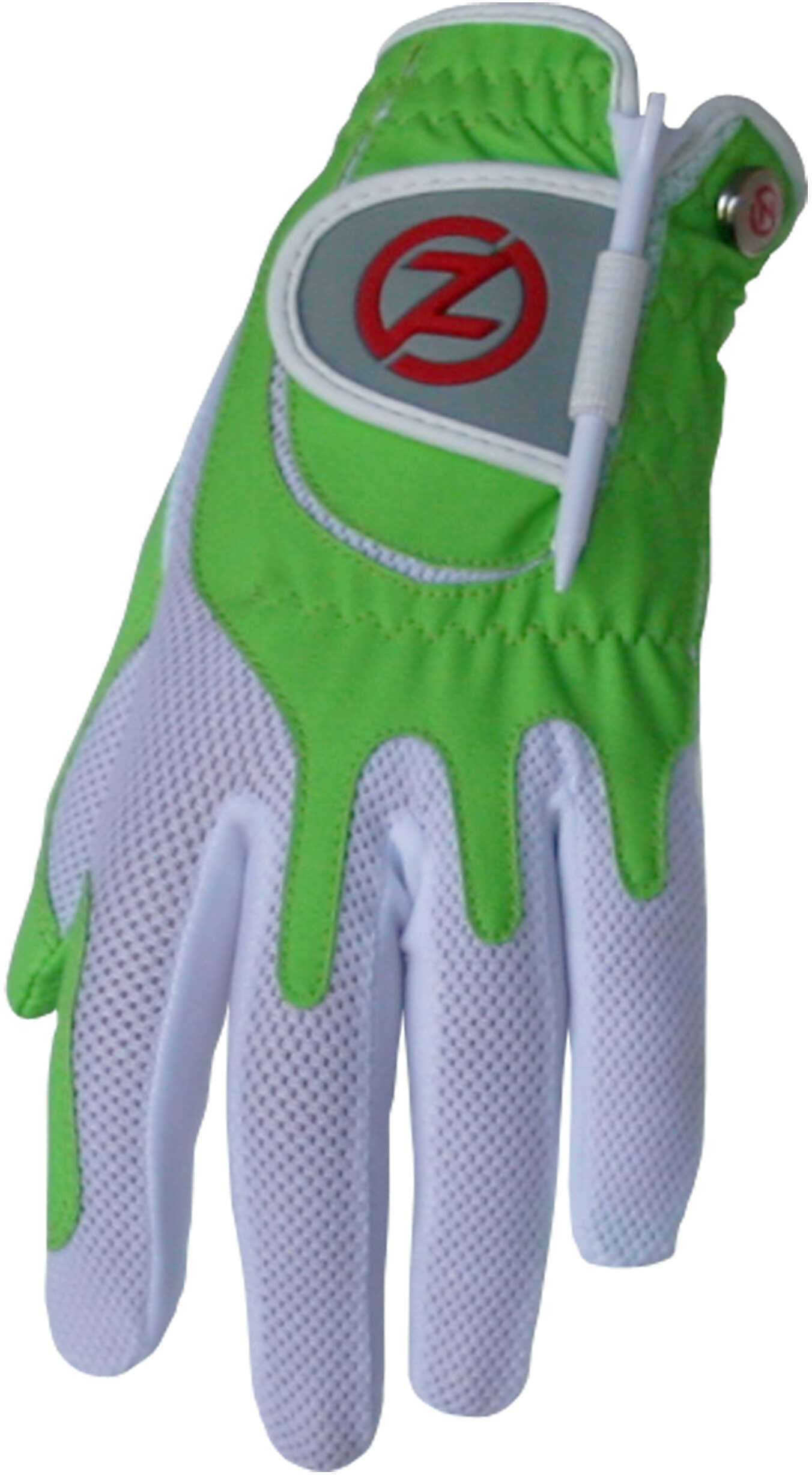 Zero Friction Ladies Compression Golf Glove Green (LH)