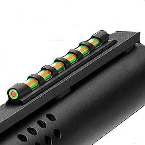 Truglo TG90D Glo-Dot Universal Dual-Color Shotgun w/Vent Rib Green/Red Front Black