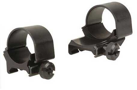 Weaver Mounts 49091 Top Detachable Extension Rings 1" Diam Medium Aluminum Black Matte