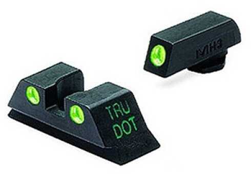 Mepro Tru-Dot Night Sights For Glock 10 Mm & .45 ACP