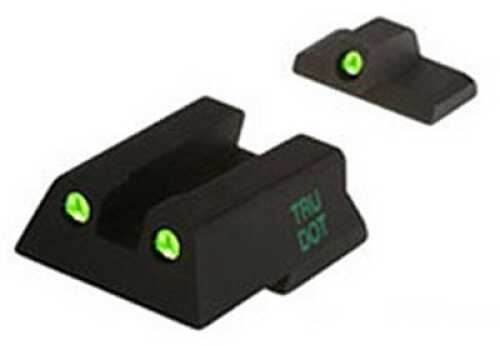 Meprolight HK Fixed Set 11545 Tru-Dot NS HK 45C/P30/Vp9 Green Tritium Front/Rear