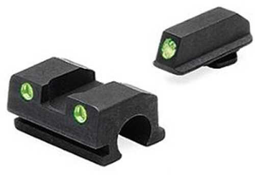 Meprolight Tru-Dot Sight Fits Walther P99 and PPQ full and compact sizes Green/Green 0188013101