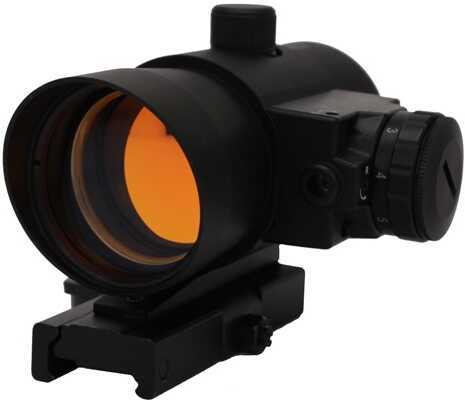 NCStar DLB140R Red Dot w/Laser 1x 40mm Obj 3 MOA Illuminated Black Anodized CR2032 Lithium (3)