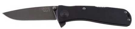 S.O.G SOGTWI12CP Twitch II 2.65" Folding Plain Black Hardcased TiCN AUS-8A SS Blade Anodized Aluminum Handle Inclu