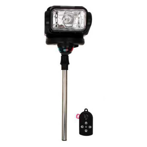 Golight Gobee Light Black Stanchion Mount W/Remote Model: 2151