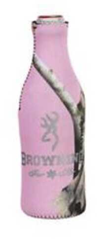 Browning Coozie Bottle - Pink Camo