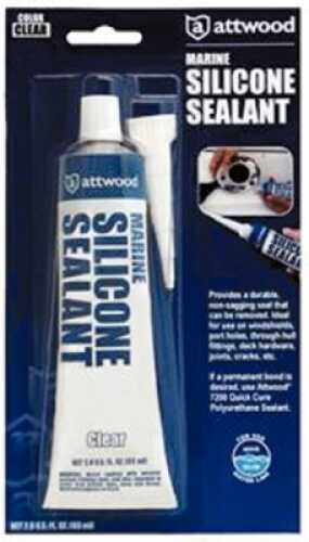 Attwood Silicone Sealant 2.8Oz Tube Md#: 30110-6