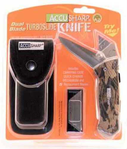 Accusharp Knife Turboslide Camo Sport & Utility
