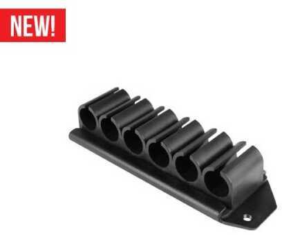 Aim Sports MR6RK Side Shell Carrier For Remington 870 Six 12 Gauge Shotshells Polymer Black