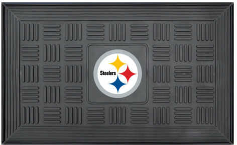 FanMats Medallion Door Mat Nfl - Pittsburgh Steelers