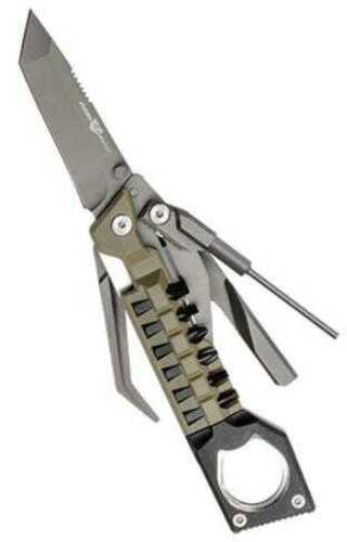 AVID The Pistol Tool Multi-Tool Flat Dark Earth Finish Stainless Steel Construction AVPSTL