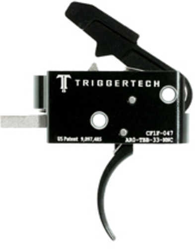TRIGGERTECH AR-15 Two Stage Black Competitive Curved
