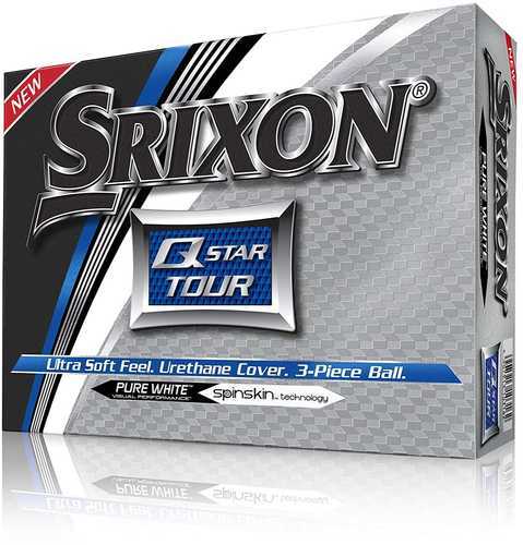 Srixon 2019 Q-Star Tour Golf Ball-White-Dozen