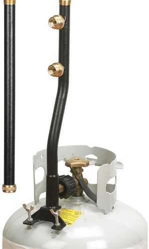 Stansport 2 Piece 30in 3-Outlet Propane Distribution Post