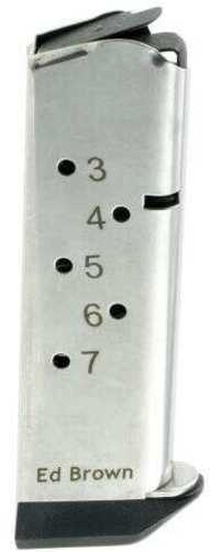 Ed Brown Magazine 1911 .45ACP 7 Round Stainless Steel