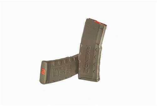 Amend2 Magazine 223 Rem/556NATO 30Rd OD Green Fits AR Rifles AM8556MOD2ODG30