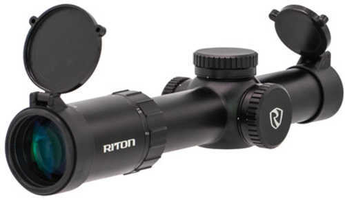 Riton Optics 52566 RT-S Mod 7 Hunting 1-8x 28mm Obj 142.00-17.50 ft @ 100 yds FOV 34mm Tube Black Matte Finish Illuminat