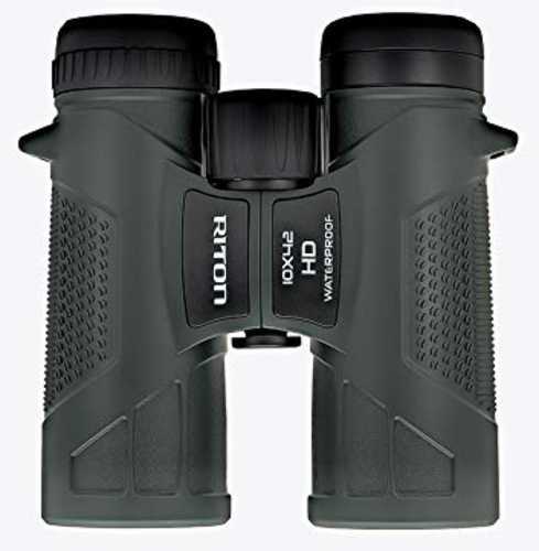 RITON Optics 53876 Rt-B Mod 5 HD 10X 42mm 315 ft @ 1000 yds FOV 15mm Eye Relief Black