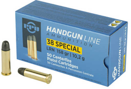 38 Special 158 Grain Lead 50 Rounds Prvi Partizan Ammunition