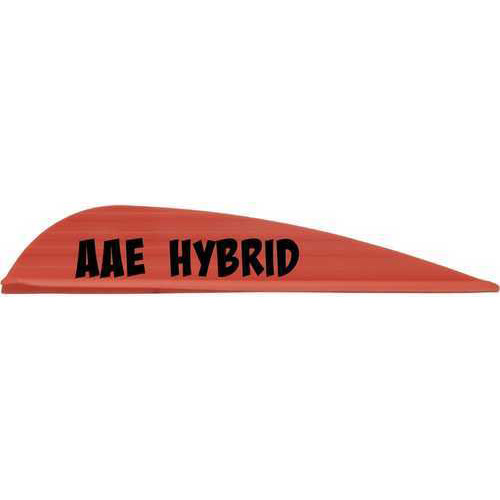 AAE Hybrid Vane 26 Fire Orange 100 pk. Model: HY26FO100