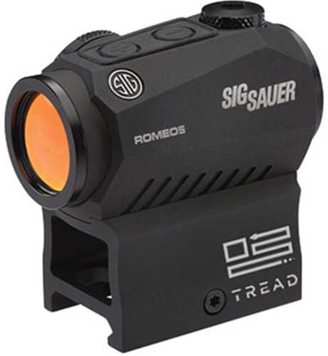Sig Sauer Electro-Optics SOR52010 Romeo5 Tread 1x20mm 2MOA Red Dot CR2032 Lithium Black