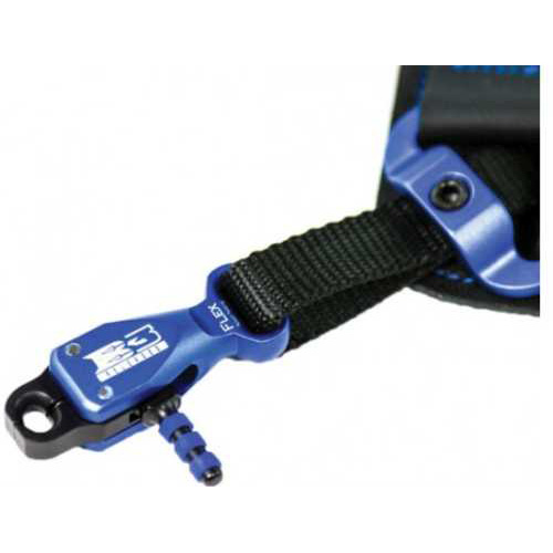 B3 Archery Release Rival Dual Jaw Flex Connector Black/blue