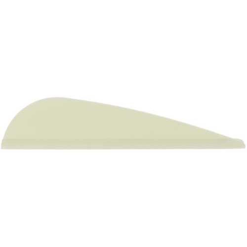 AAE Elite Plastifletch Vanes White 1.75 in. 100 pk. Model: EPA16WH100