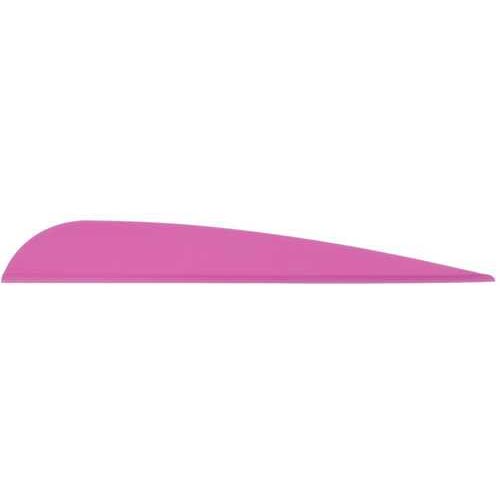 AAE Elite Plastifletch Vanes Hot Pink 3.875 in. 100 pk. Model: EPA40HP100