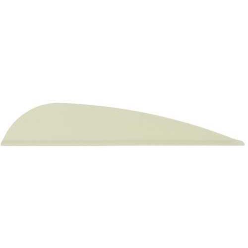 AAE Elite Plastifletch Vanes White 2.875 in. 100 pk. Model: EPA26WH100