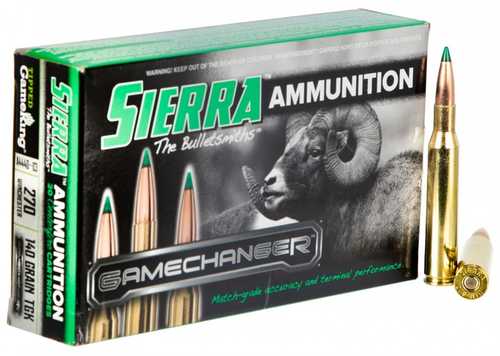 270 Win 140 Grain Tipped Gameking 20 Rounds Sierra Ammunition 270 Winchester