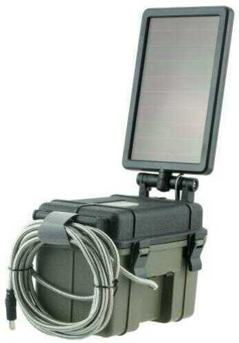 Stealth Cam 12V Battery Box with Solar Panel