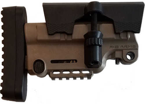 AB Arms Urban Sniper Stock X Mil-Spec Fully Adjustable Fixed Polymer Flat Dark Earth