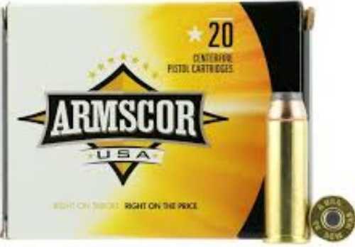 44 Magnum 240 Grain Lead Semi WadCutter 20 Rounds Armscor Ammunition