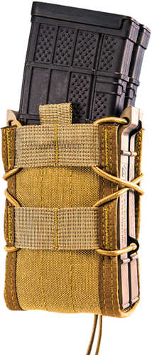 High Speed Gear X2R TACO Dual Magazine Pouch Molle Fits Most Rifle Magazines Hybrid Kydex and Nylon Coyote Brown 112R00C