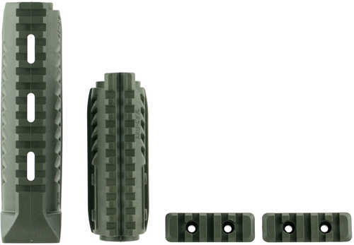 FAB DEFENSE (USIQ) FX-AK47G AK-47 Rifle Quad Rail Handguard Polymer OD Green