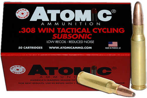 308 Win 260 Grain Jacketed Soft Point 20 Rounds Atomic Ammunition Winchester