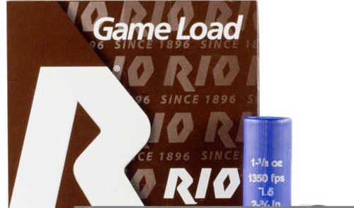 12 Gauge 2-3/4" Lead 7-1/2 1-1/8 oz 25 Rounds Rio Ammunition Shotgun