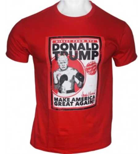 Gi Men's T-shirt Trump Direct From Nyc Large Red