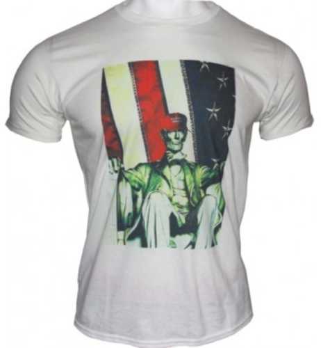 Gi Men's T-shirt Trump Abe Lincoln Xx-large White