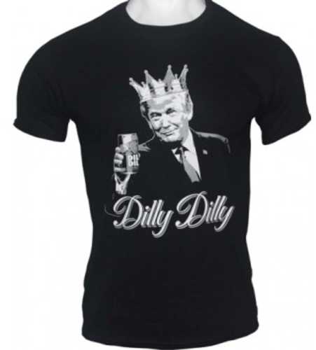Gi Mens T-shirt Trump Dilly Medium Black